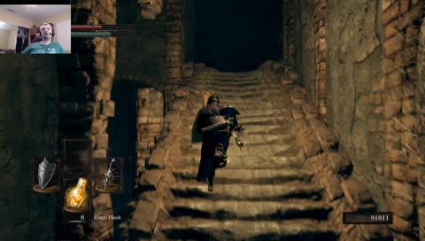 Winding down the night with some Dark Souls Randomizer
