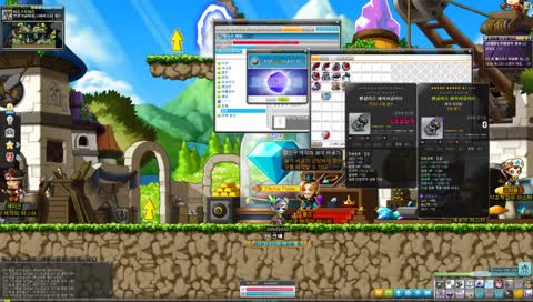 메이플 리부트 8000천 찍기 프로젝트 9일차 10%