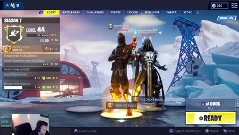 FORTNITE STREAM doing duos and squads!  stream  snipe countdowns  //Road to 50 followers// Stream Sniping welcome//