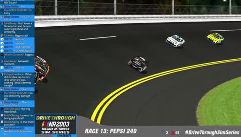 [DriveThrough Sim Series] Pepsi 240! (Round of 12) (Race 13/16)