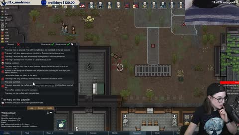 Do you think we'll get another part of the ship built? or is it more likely someone will die today? | Sub Rimworld !rimworld !amazon