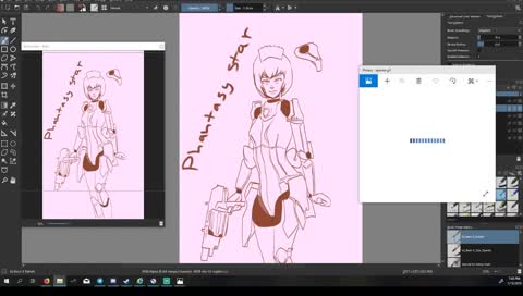 drawing a commission