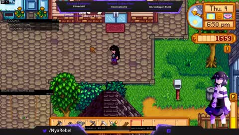 Farmville with purging?