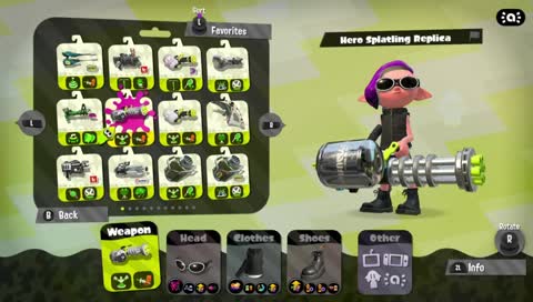 Splatuesday! Warm up before scrimming!