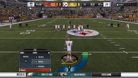 Browns vs Steelers