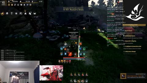 [NA] 61 Wizard skill point grinding, answering questions,etc. :3