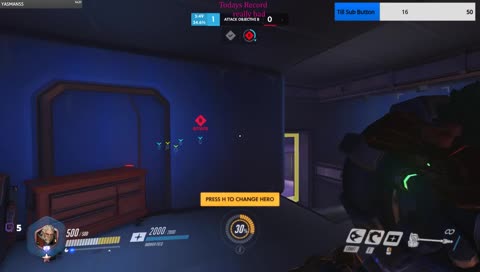 Top 1000 Rein/Orisa Smurfing with shit player