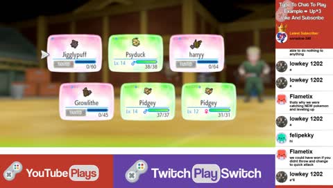 [🔴24/7] TwitchPlaySwitch  Pokemon Let's Go Pikachu (Chat To Play)