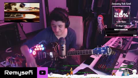 [ESP/ENG] CHILLEST STREAM on Twitch! LIVE MUSIC LOOP with ASMR background & JELL-O SYNTH!! One JELL-O SHOT per SUB! Make an AVATAR and join!