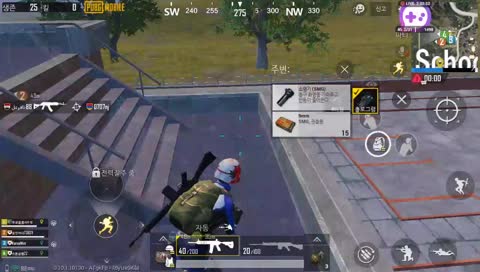 오랜만에 모바일배그