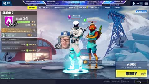 [PS4] Late nite fort nite !discord !giveaway