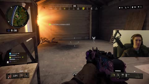 Laughing at things I did myself, frequently