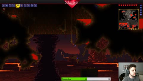 Day 2 of Multiplayer Terraria! The first boss??