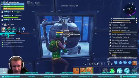 [PC] Save The World |⚡ 124 ⚡| Come ❄Chill❄ | Grinding | Road to 1K | !howtojoin |