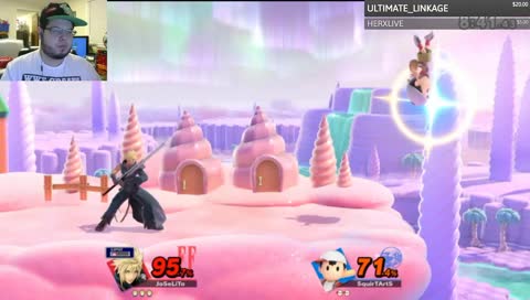 Playing Smash with Viewers