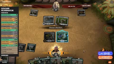 Playing Best of 3 with Golgari Reanimator!