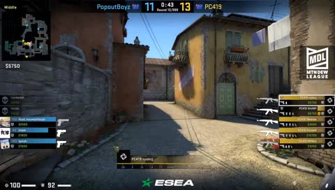 [CS:GO] PC419 vs. Popoutboyz - MDL AU Season 30