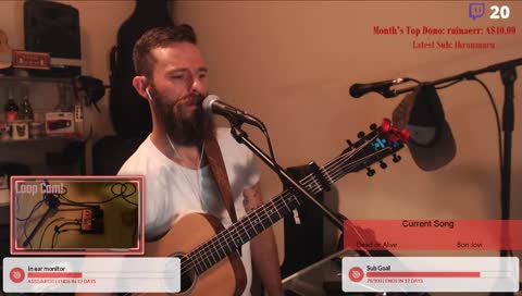 (lets try this again) Beards make everything better right?!? Playing some music and trying not to melt in this heat!!