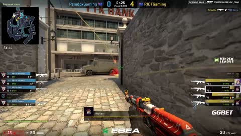 (RU) ESEA MDL Season 30 Australia | Paradox vs R!OT | bo1 | by Taroom