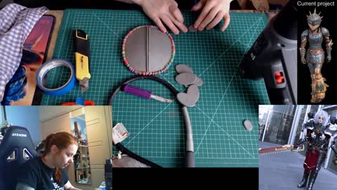 Working on Astrid, Lets make some dragon scales!