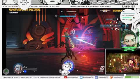 Creator of 'Bastet Rises' does some art and plays some #overwatch (＾• ω •＾) #animation