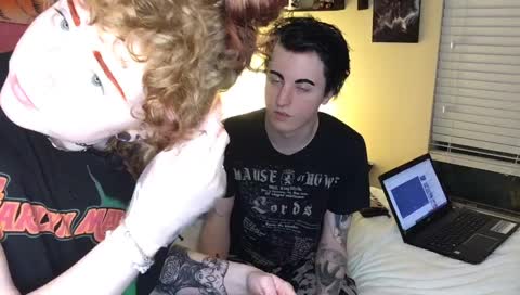 Dyeing Each Others Hair :^) [Daily Stream Week]