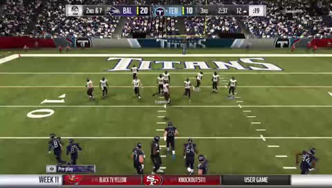 XCFL: Ravens @ Titans