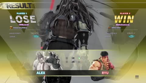 Road to "Master"ing SFV with Alex