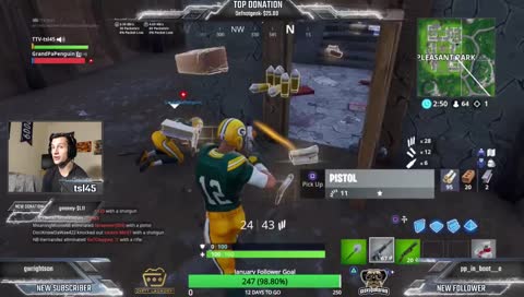 Playing with grandpapenguin !multi