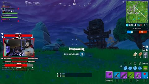 THICC guy plays Fornite With Supah_Tv