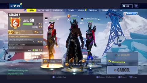 FORTNUT TIMMEE! Watch our bad plays <3