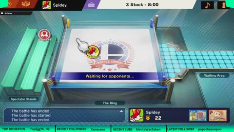 SMASH ULTIMATE VIEWERS BATTLES ID: F0D13 PW: 1212