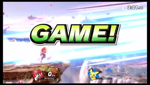 Running sets in Smash Ultimate; Pichu time?!