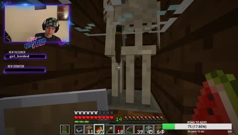 DADS PLAY MINECRAFT -- ROAD TO 420 FOLLOWERS!!