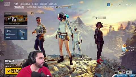 🔴KAR VEN A MI // PRO PUBG PLAYER // 1100 WINS