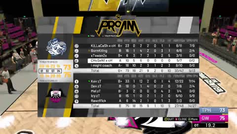 Comp Pro AM Games 2/15 Sub Goal !sub