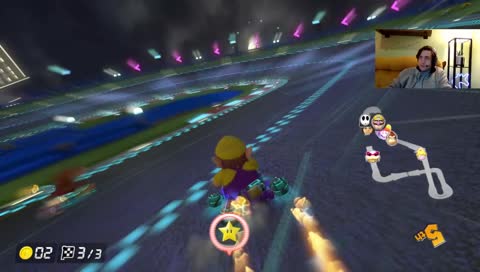 Mario kart before bed!