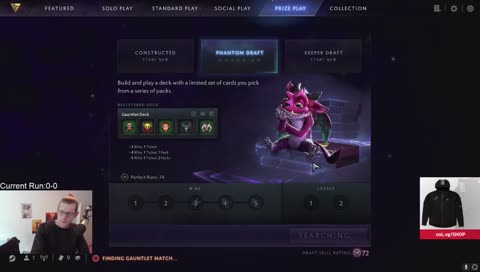 [coL] SuperJJ ---> 1 Draft 1 Constructedrun, playin in the weplay Tournament at 19:00 CET / New !youtube Video out