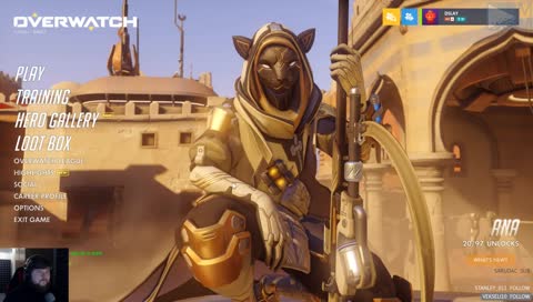 Overwatchia ennen töitä