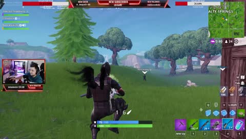 24 HOUR STREAM (first attempt ) |how not to fortnight 101 | !code