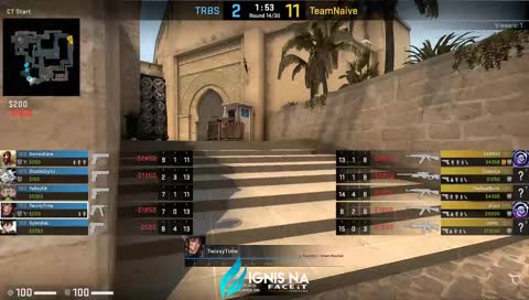 Ignis EU Group Stages: Smiley Popcorn Black Vs. K9 eSports