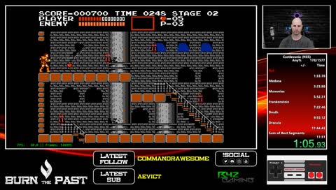 Castlevania practice & runs + adult beverages = ridiculousness