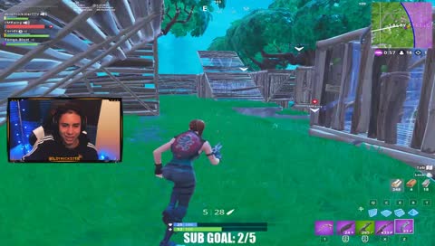 I'M BACK!! P L A Y I N G Fortnite with WILDTRICKSTER || GRIND