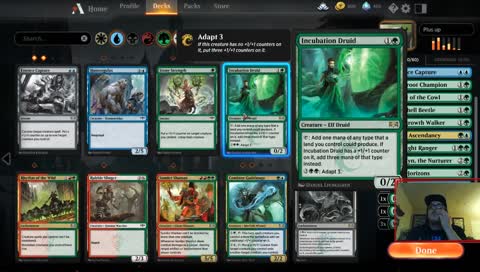 Playing some Magic the Gathering Arena