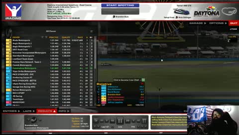 Daytona 24 Hours - Hour 3 - Commodore Motorsports (Ferrari 488 GTE)