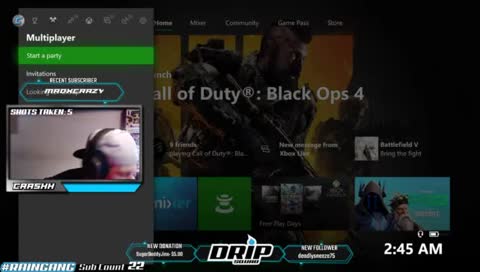 (XB1) AFTER DARK: $4 DONO SHOTS, SHOT FOR SUB? - Blackout and ROE (21/50 SUBS)