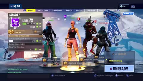 FortNite squads