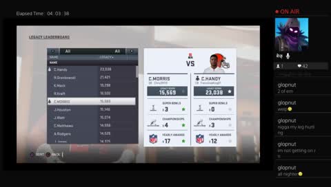 FranchiseKing01's Live PS4 Broadcast