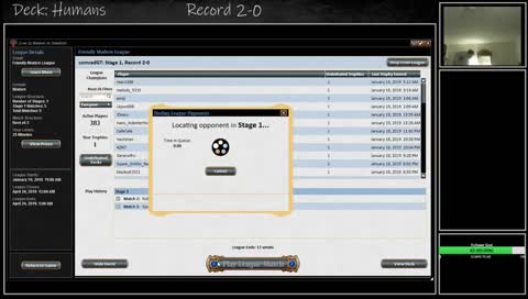 [Modern Leagues] Humans
