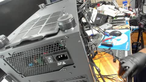 RGB fan Swap and cable management